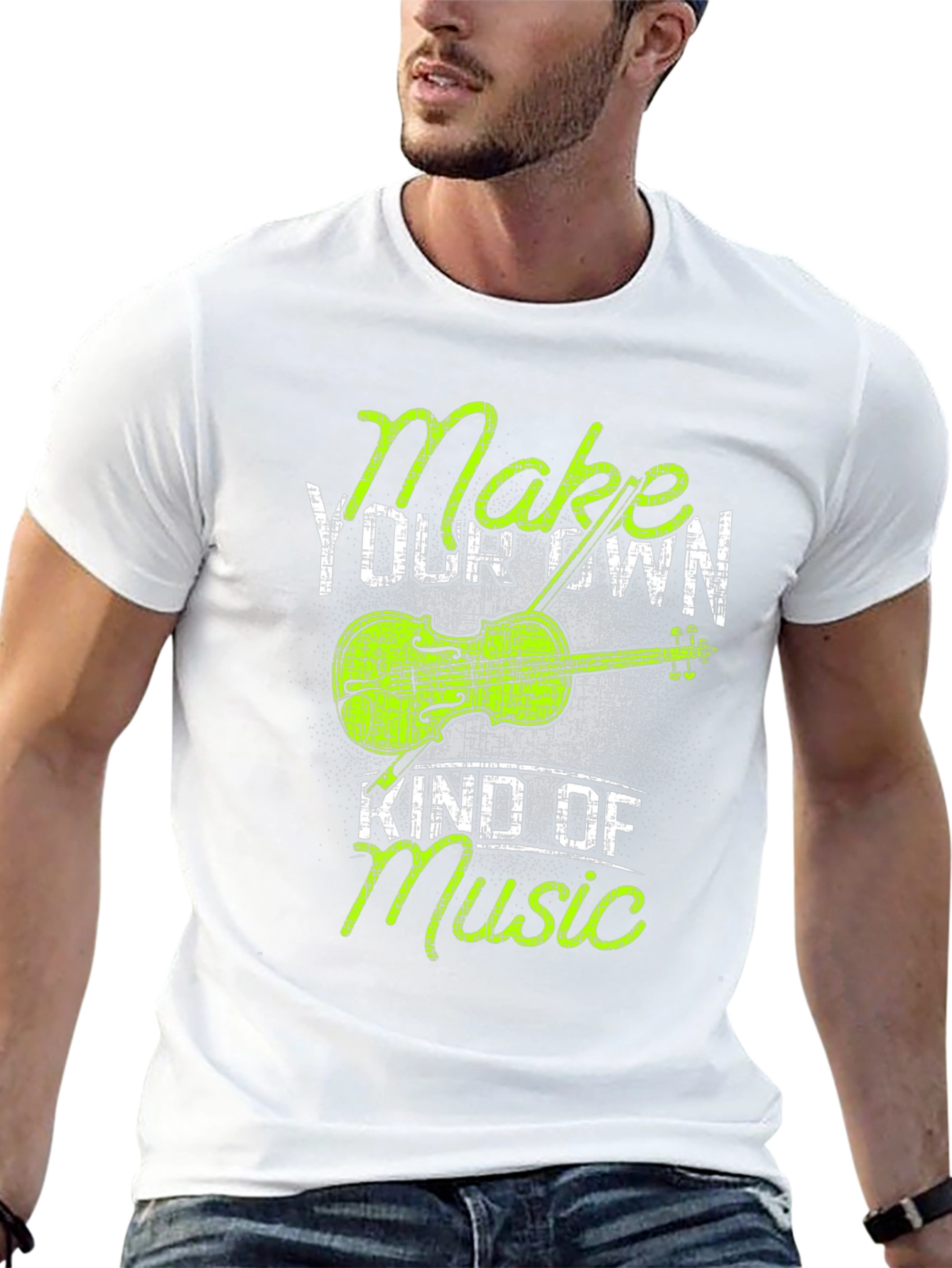 Make Your Own Music T-Shirt - Unique Graphic Tee