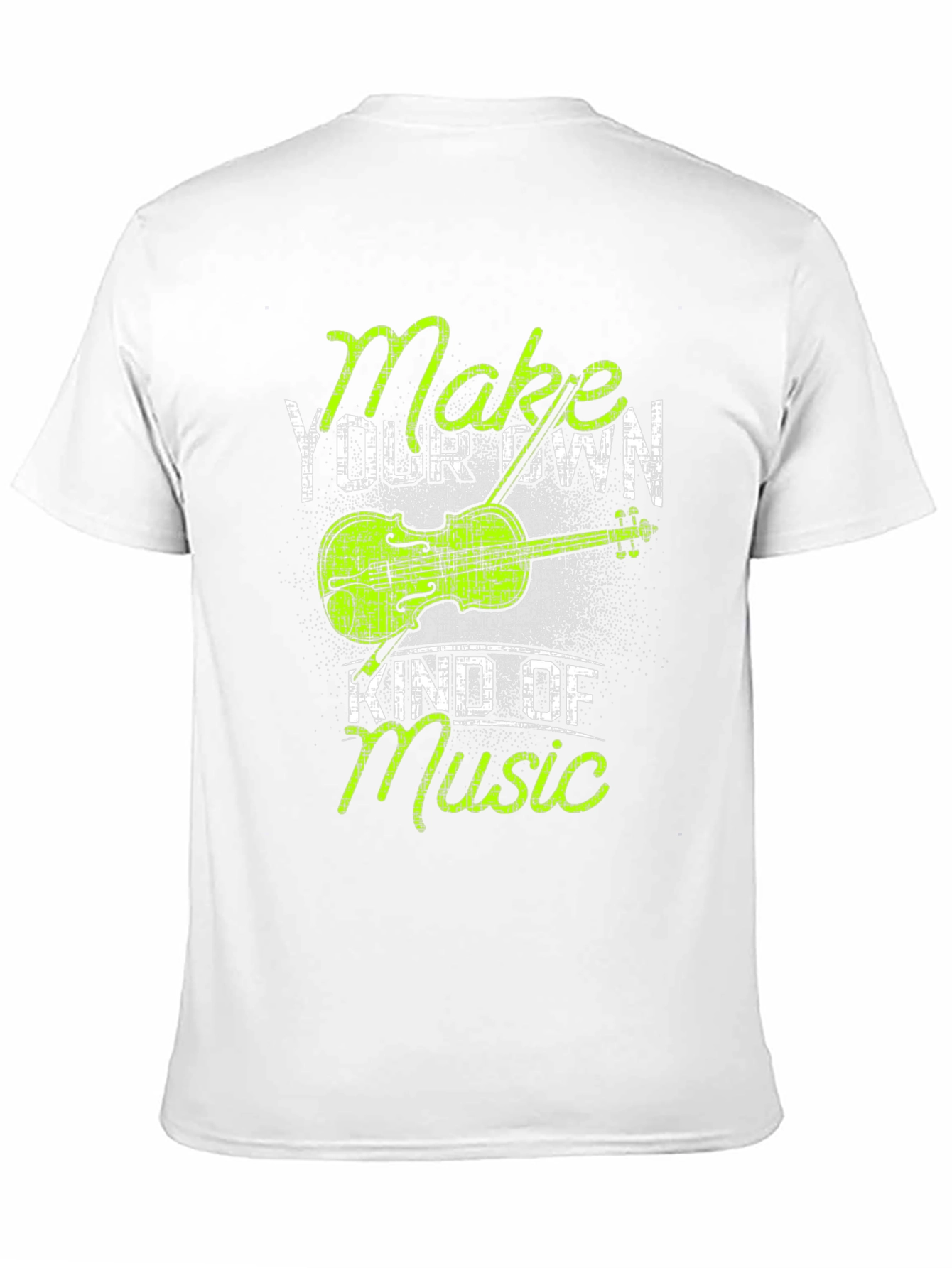 Make Your Own Music T-Shirt - Unique Graphic Tee