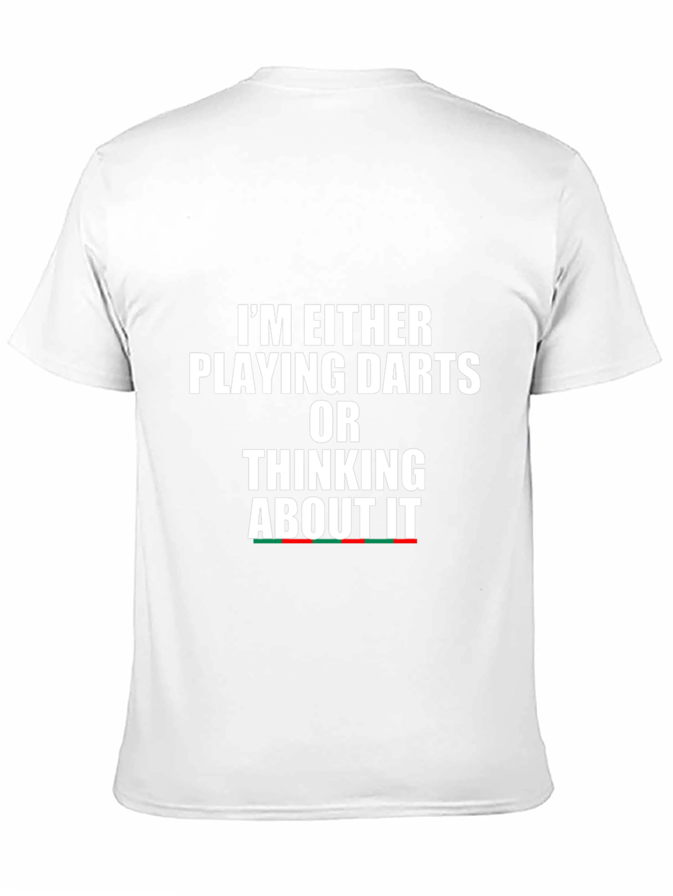 Darts Player Black Graphic Tee