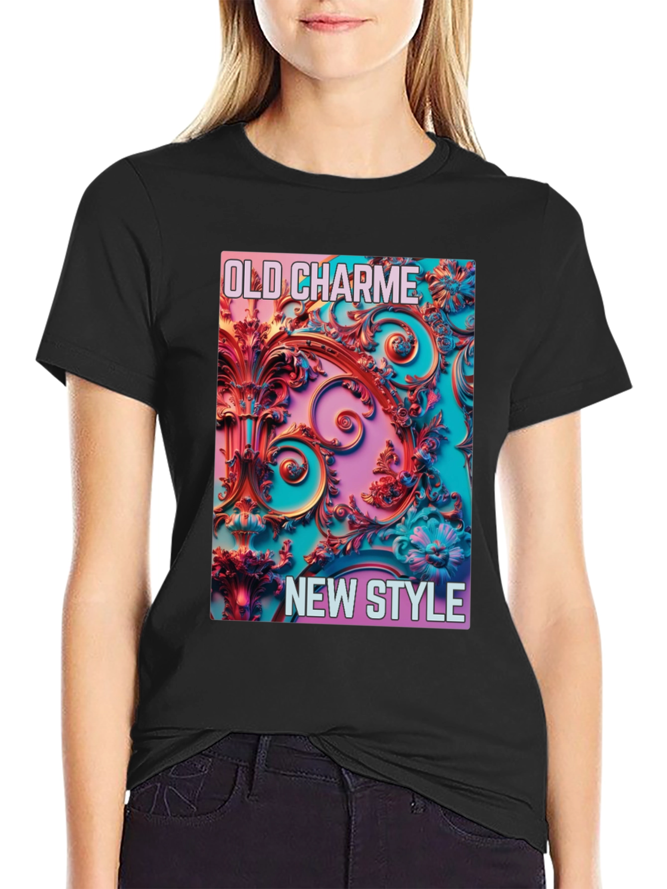 Old Charme New Style Graphic Tee