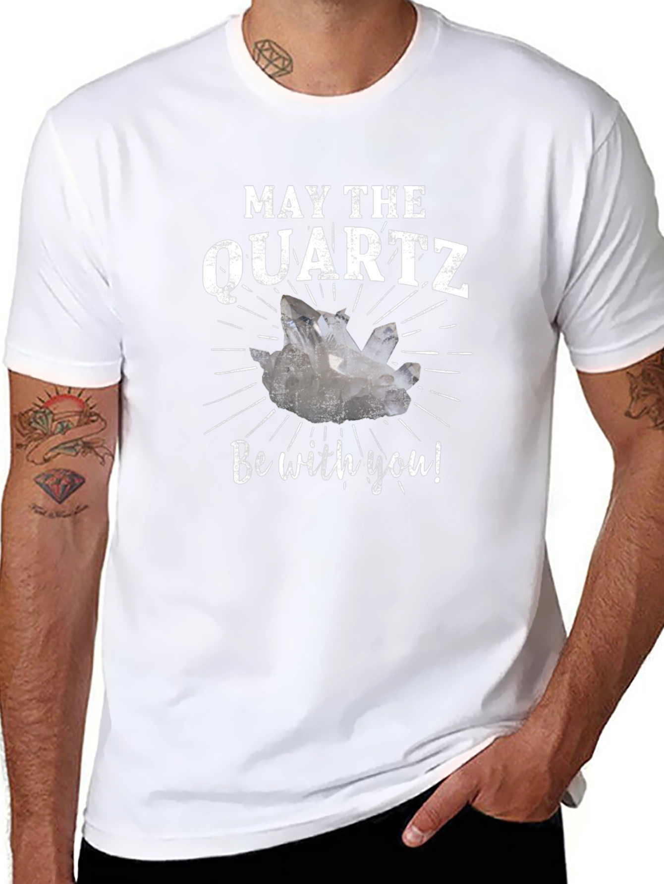 May The Quartz Be With You T-Shirt