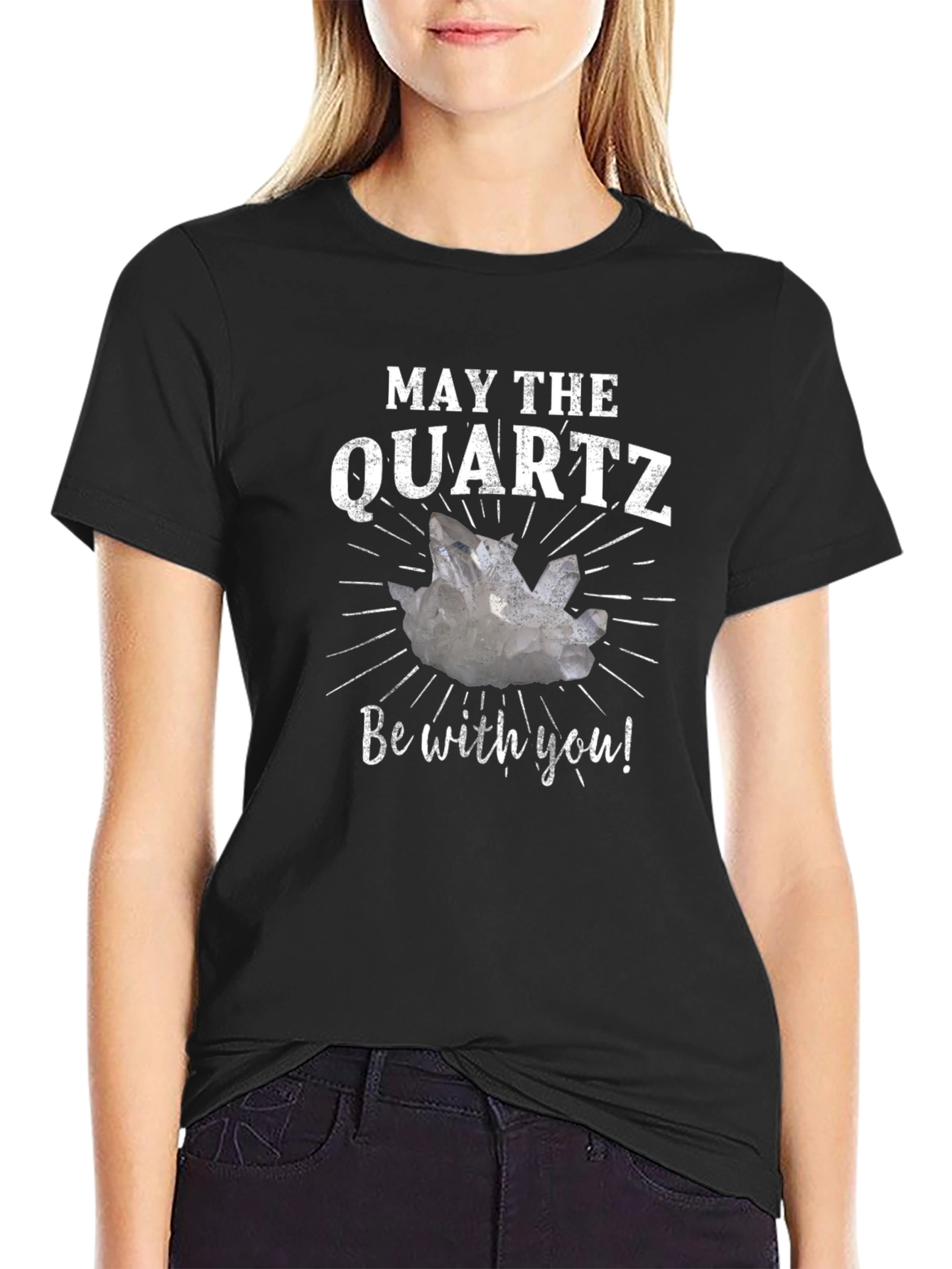 May The Quartz Be With You T-Shirt