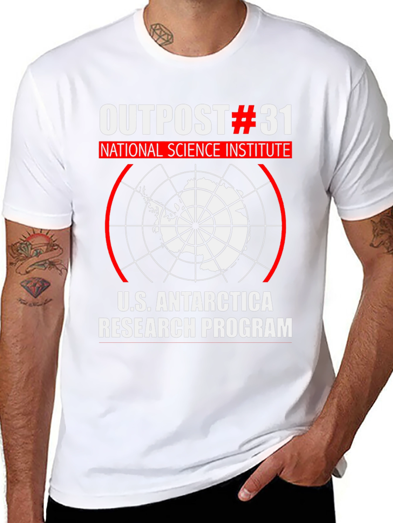 Outpost #31 Antarctica Research T-Shirt