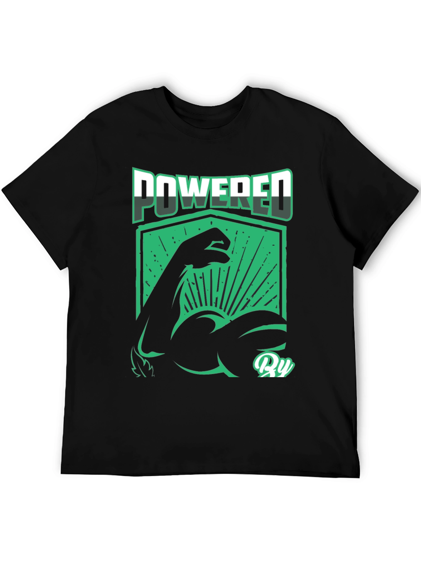 Powered By Muscles Graphic Tee