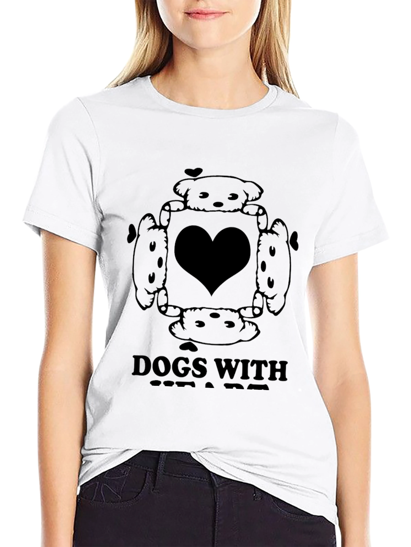 Dogs With A Heart T-Shirt