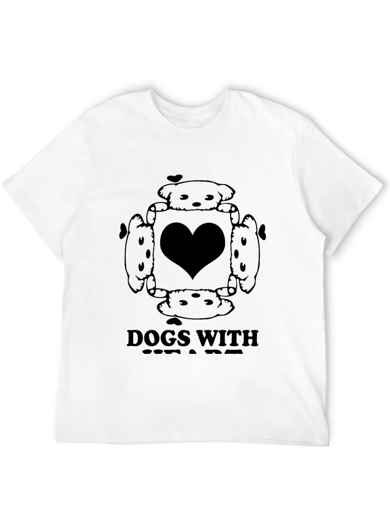 Dogs With A Heart T-Shirt