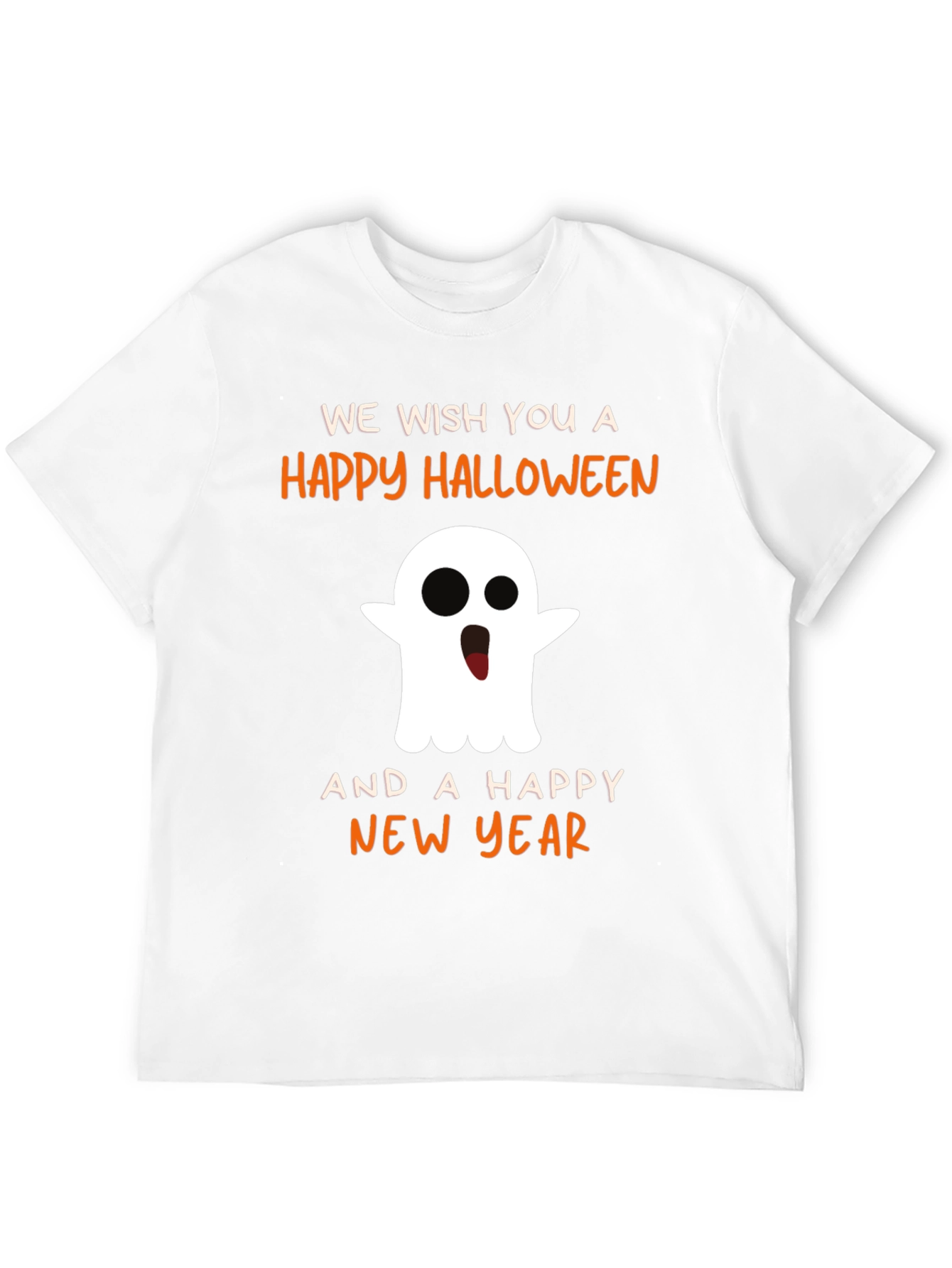 Halloween & New Year Ghost T-Shirt