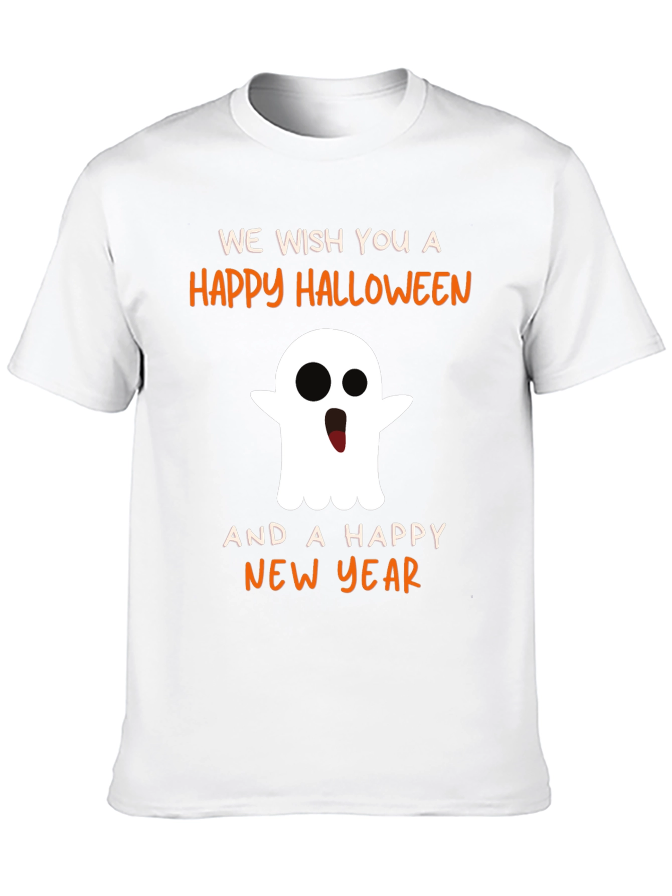 Halloween & New Year Ghost T-Shirt