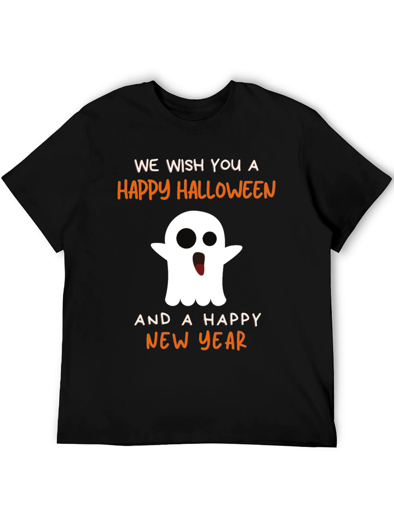 Halloween & New Year Ghost T-Shirt
