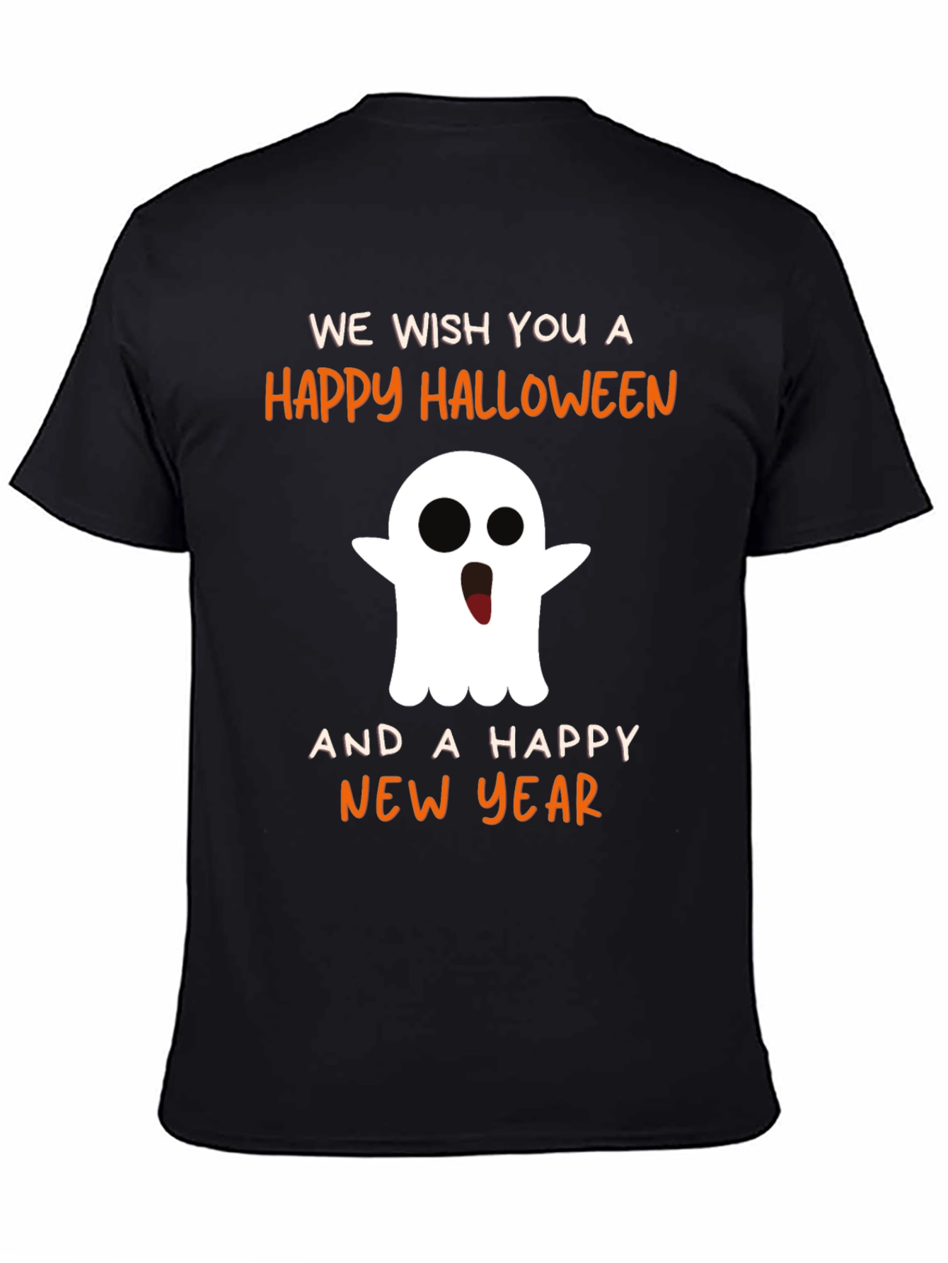 Halloween & New Year Ghost T-Shirt
