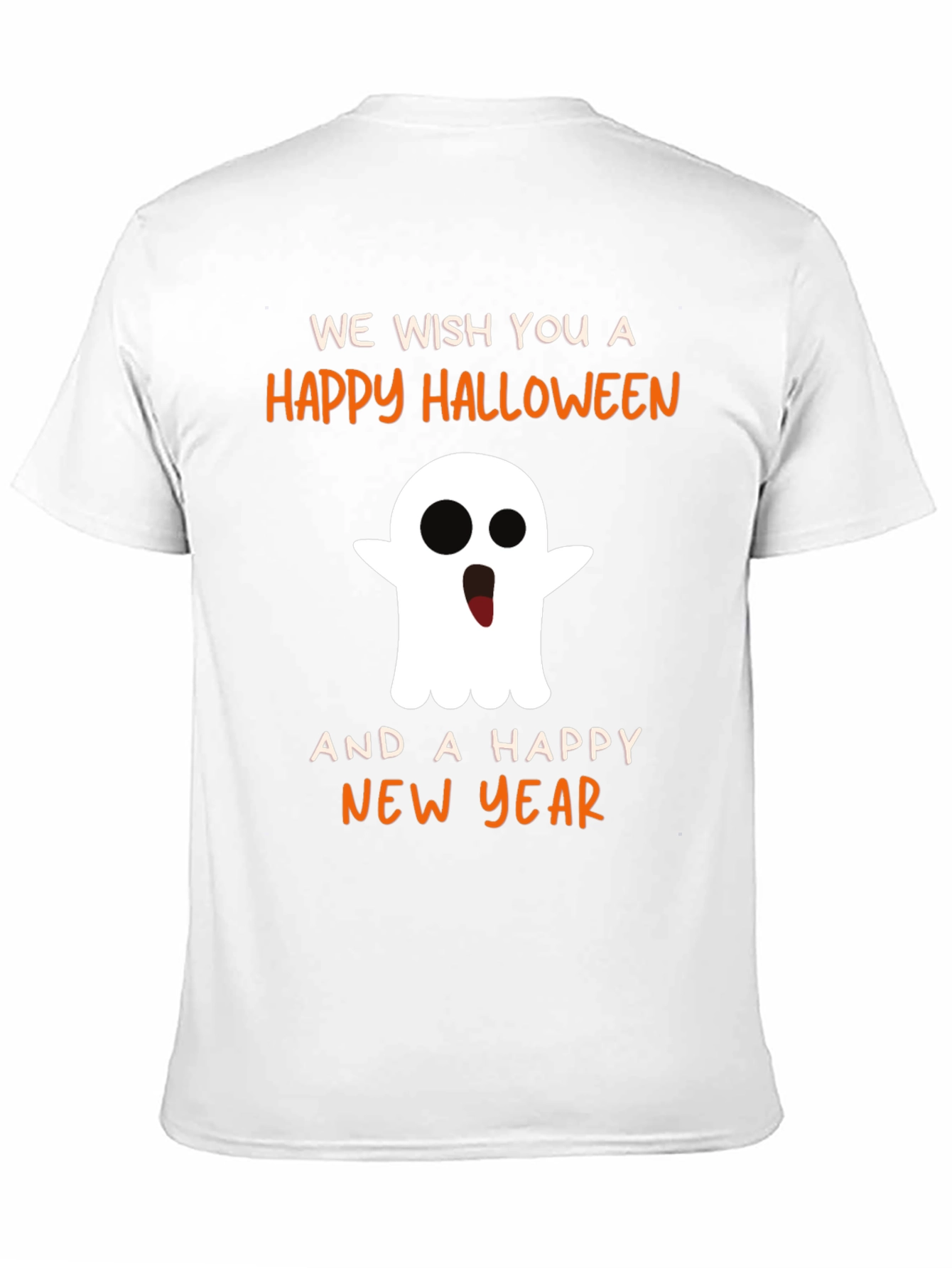 Halloween & New Year Ghost T-Shirt