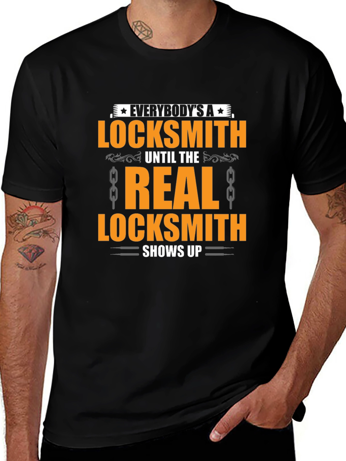 Locksmith T-Shirt: Funny Locksmith Gift Tee