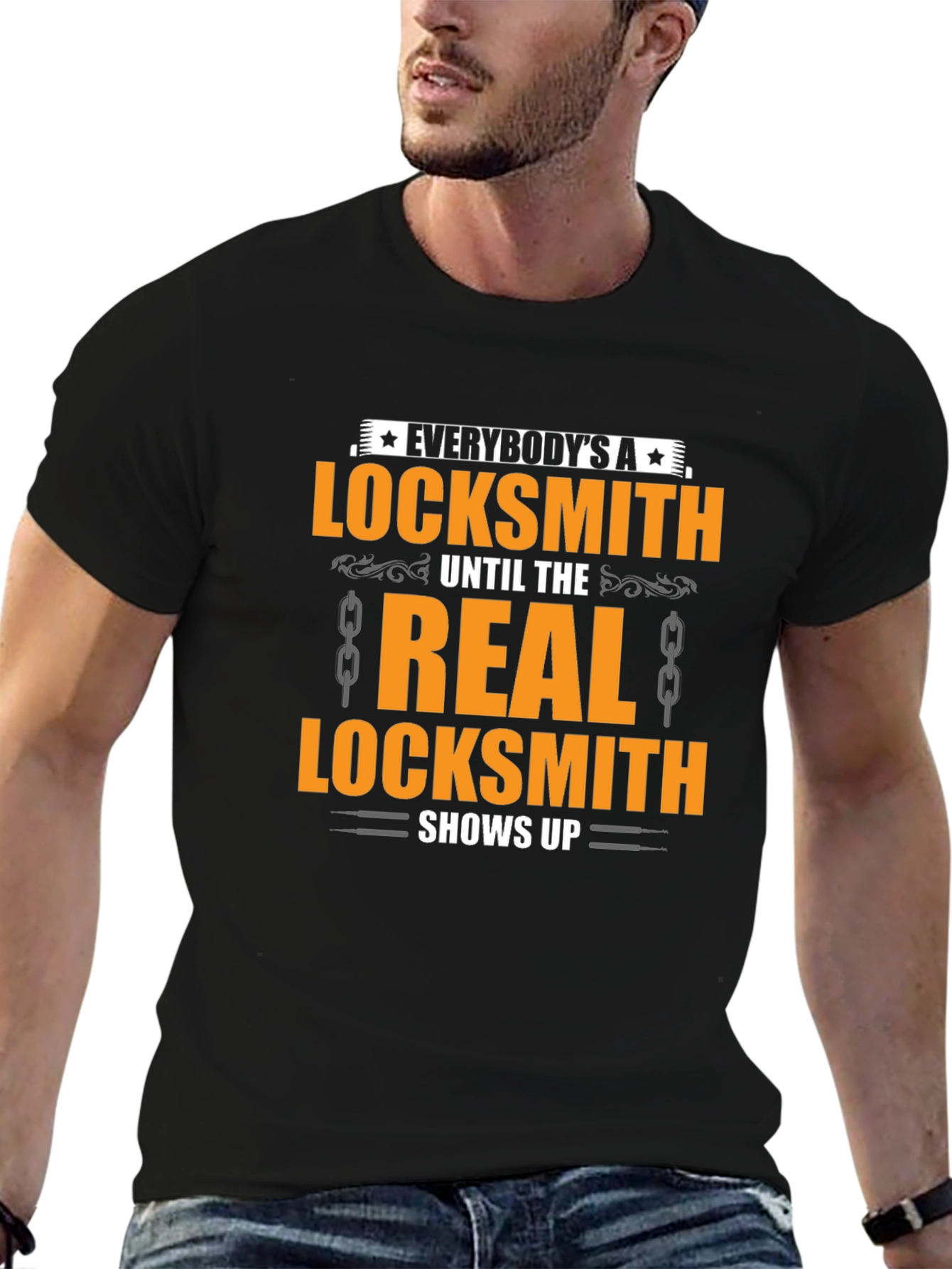 Locksmith T-Shirt: Funny Locksmith Gift Tee