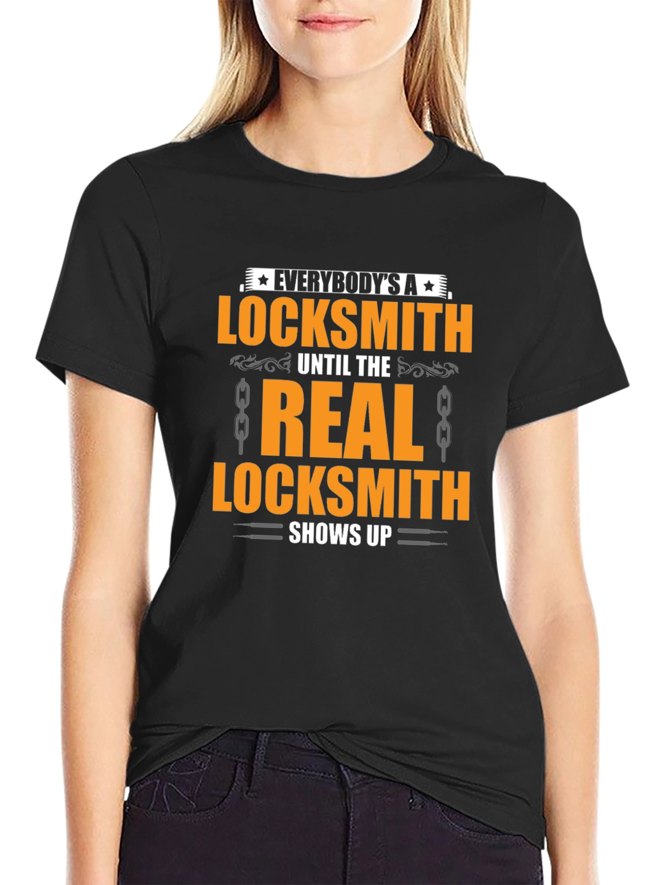 Locksmith T-Shirt: Funny Locksmith Gift Tee