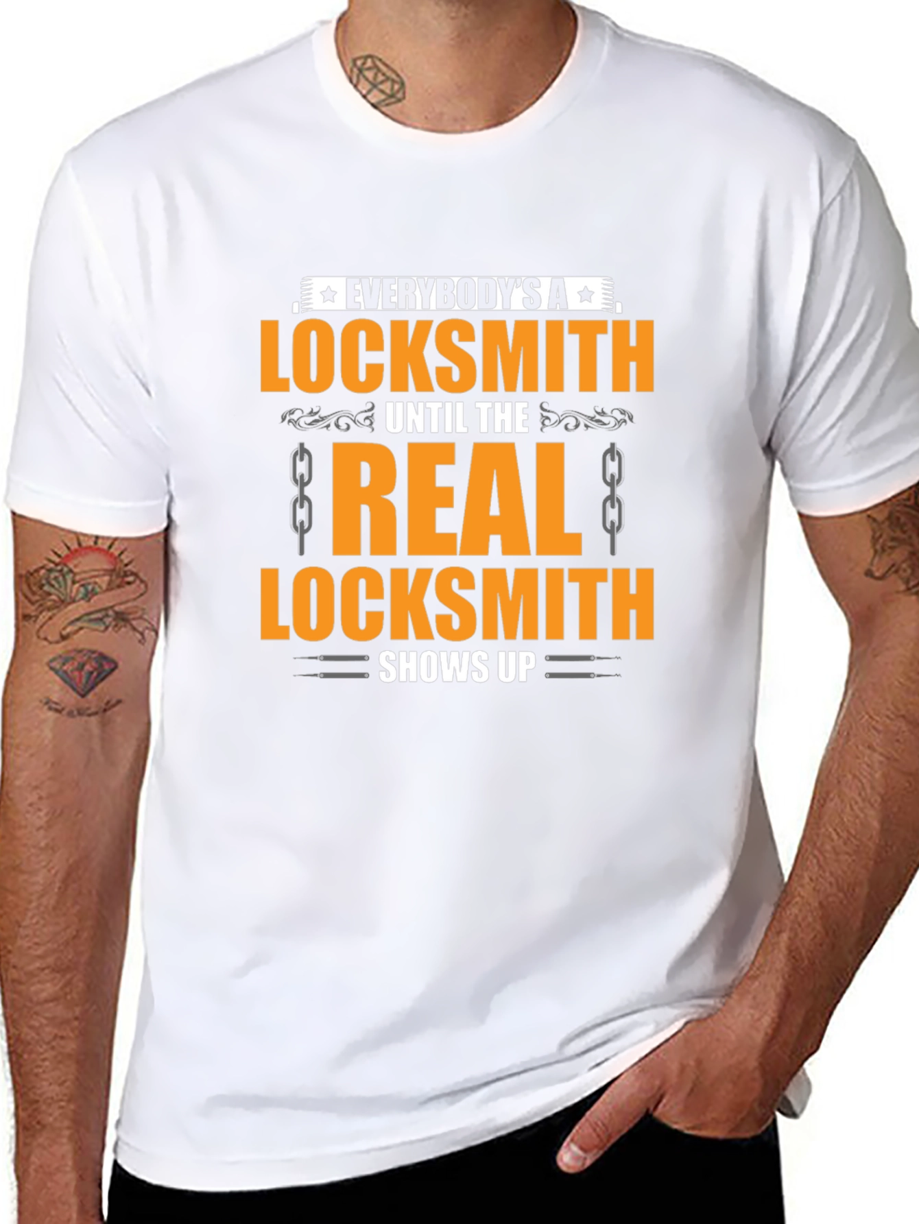 Locksmith T-Shirt: Funny Locksmith Gift Tee