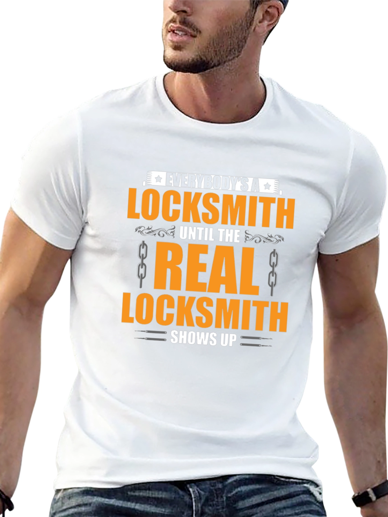 Locksmith T-Shirt: Funny Locksmith Gift Tee