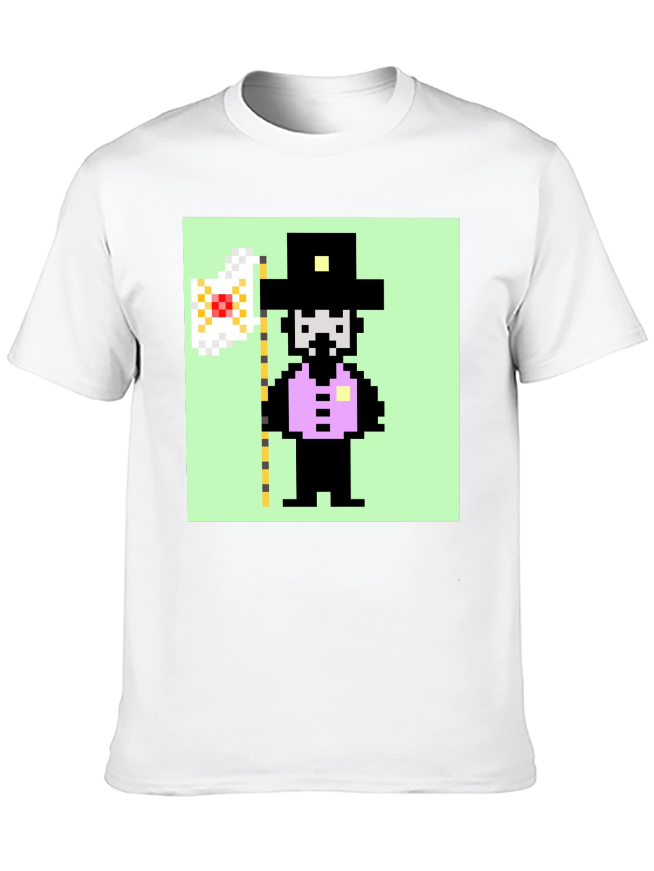 Pixelated Crypto Cowboy T-Shirt