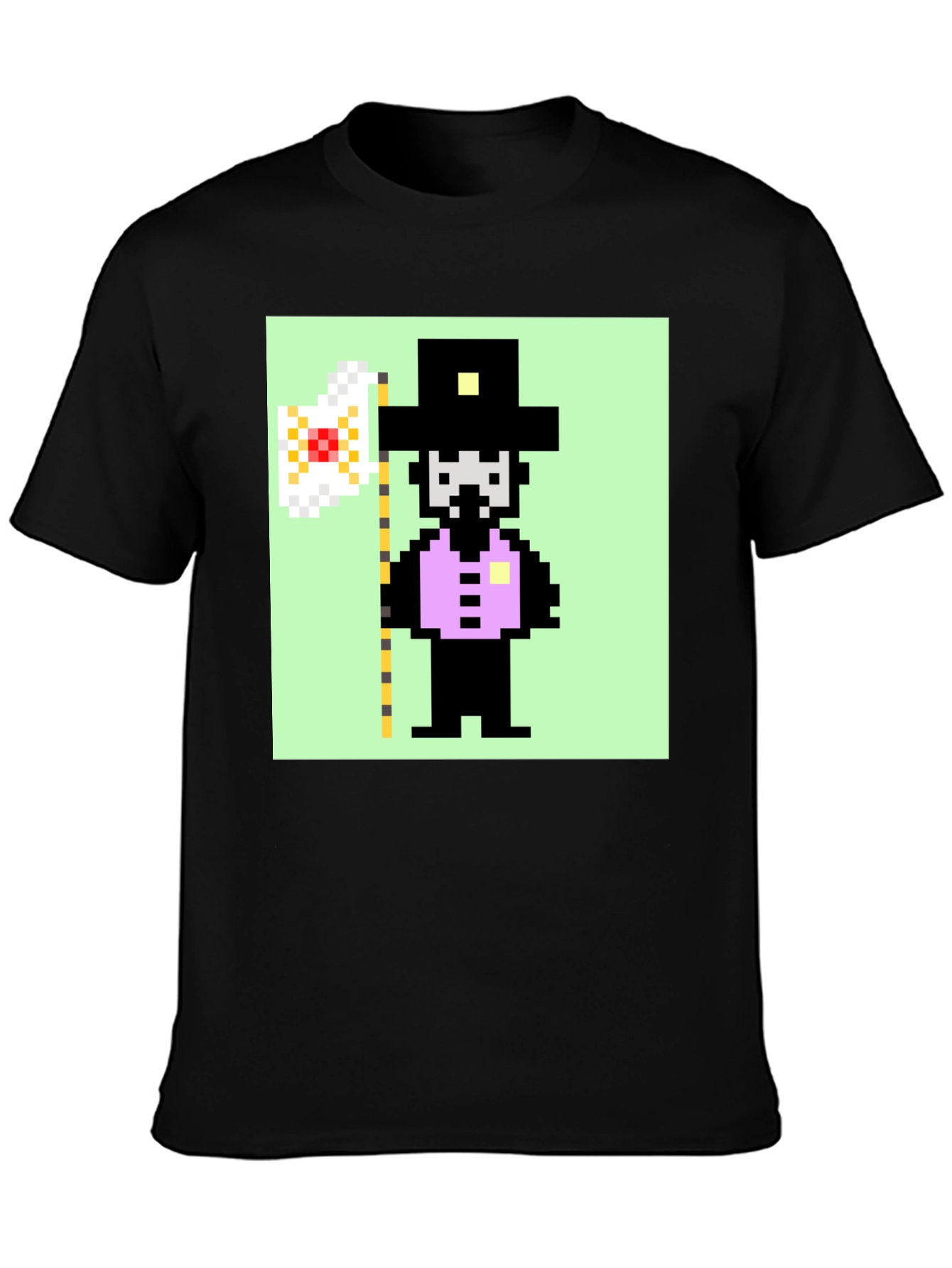 Pixelated Crypto Cowboy T-Shirt