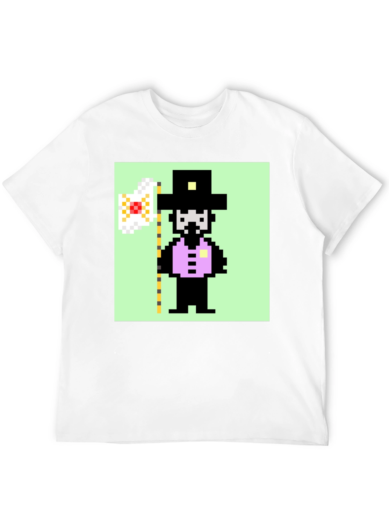 Pixelated Crypto Cowboy T-Shirt