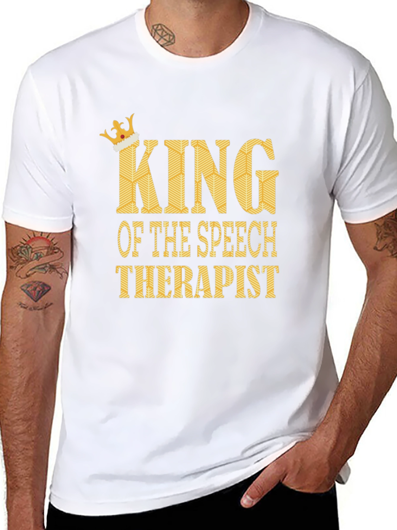 King of the Speech Therapist T-Shirt