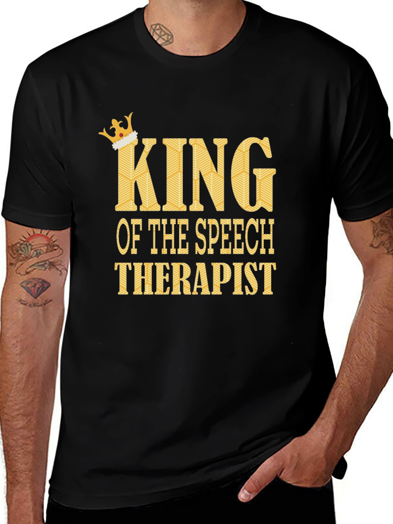 King of the Speech Therapist T-Shirt