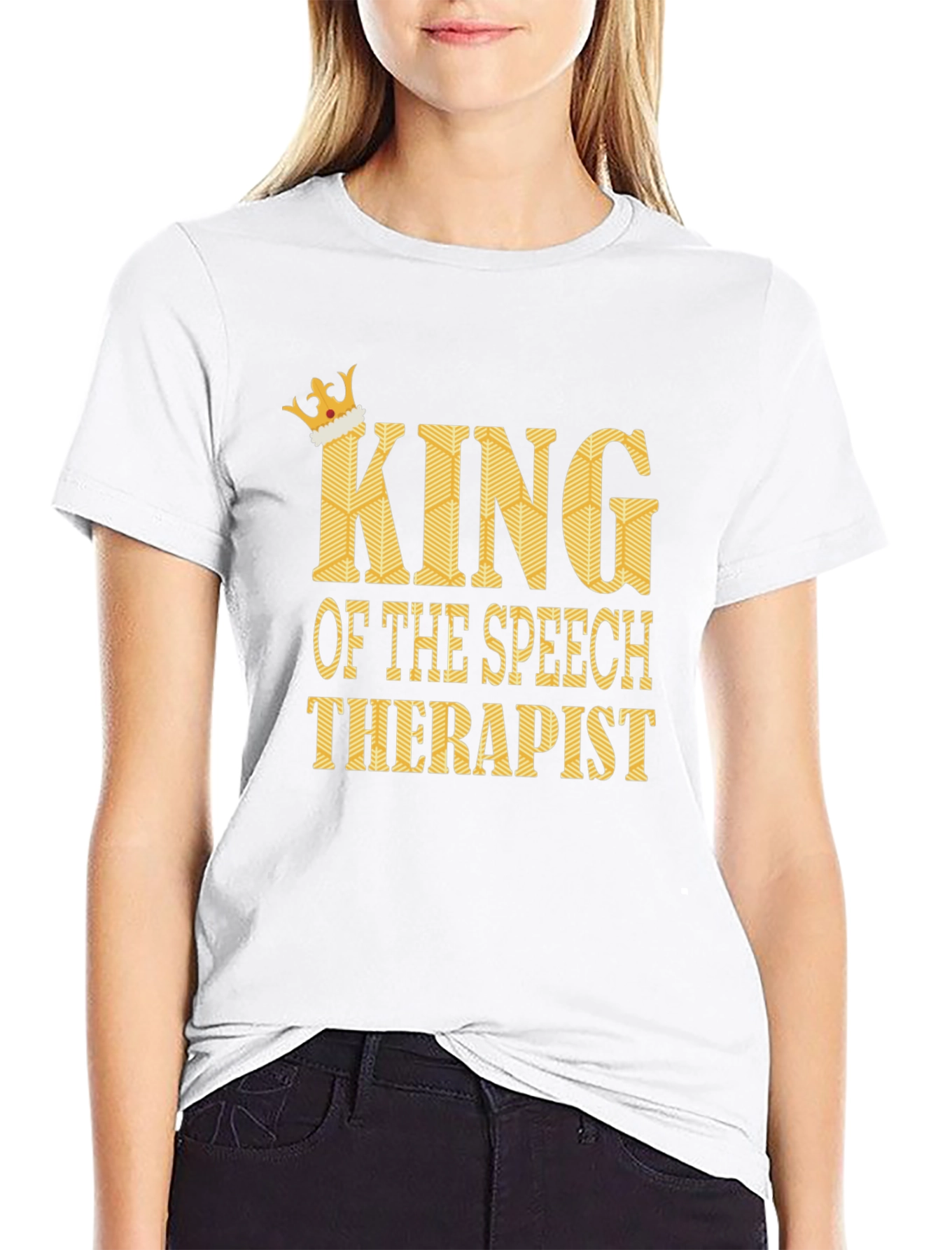 King of the Speech Therapist T-Shirt