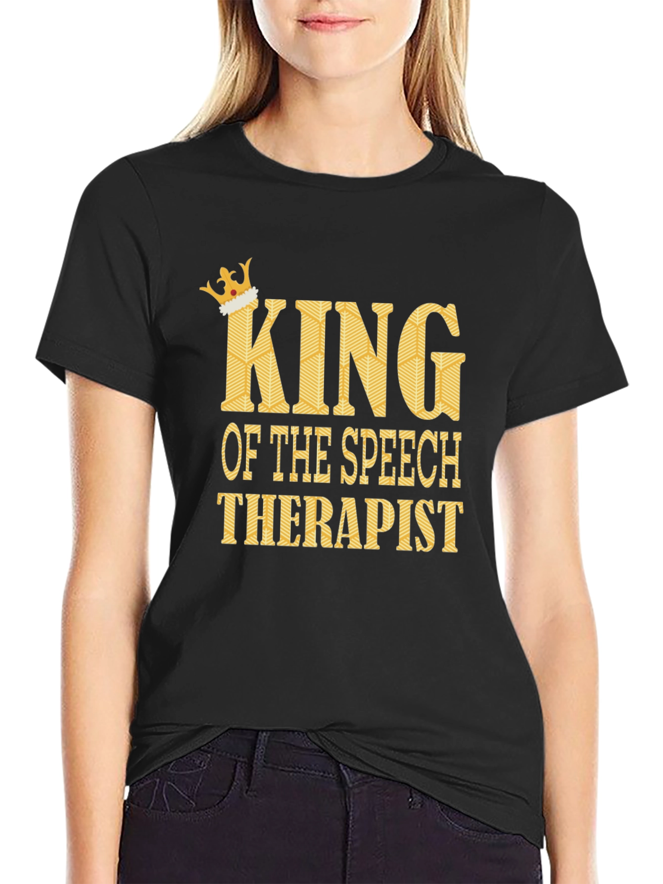 King of the Speech Therapist T-Shirt