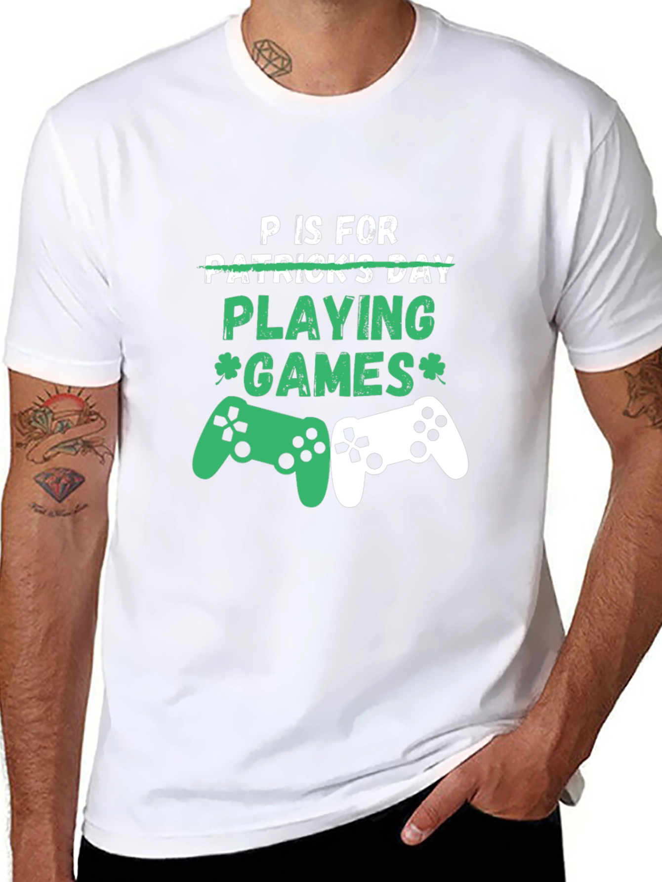 St. Patricks Day Gamer T-Shirt