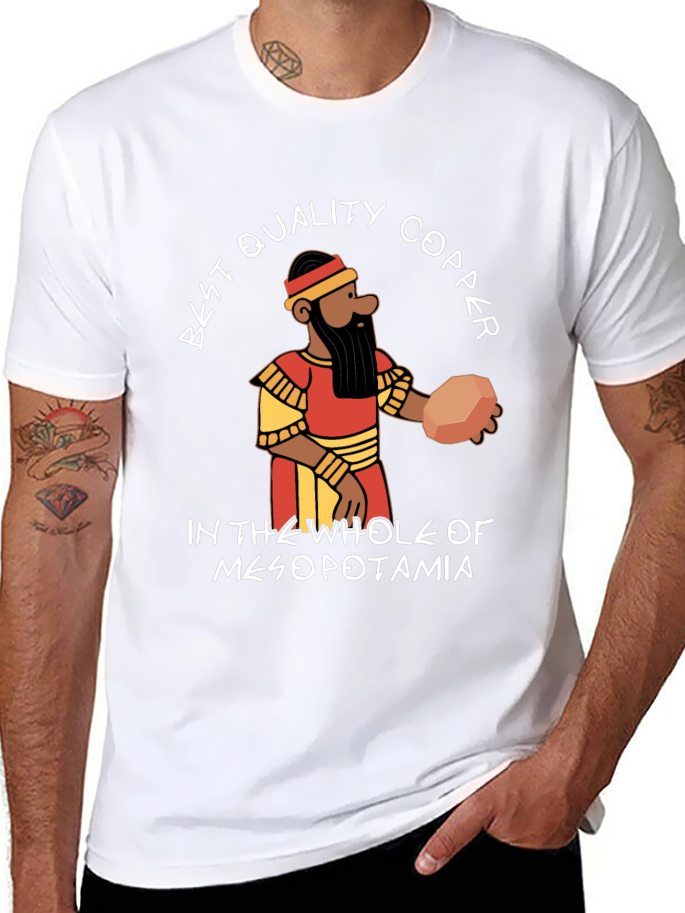 Best Quality Copper Mesopotamia T-Shirt