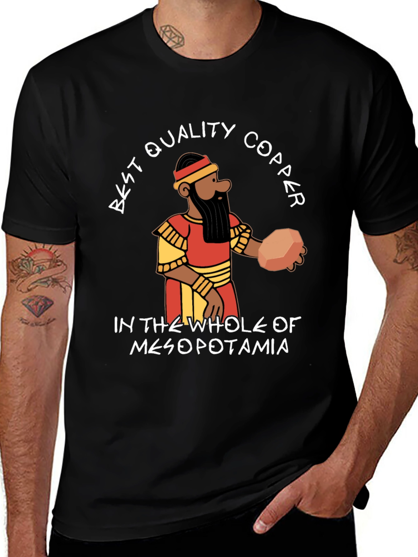 Best Quality Copper Mesopotamia T-Shirt