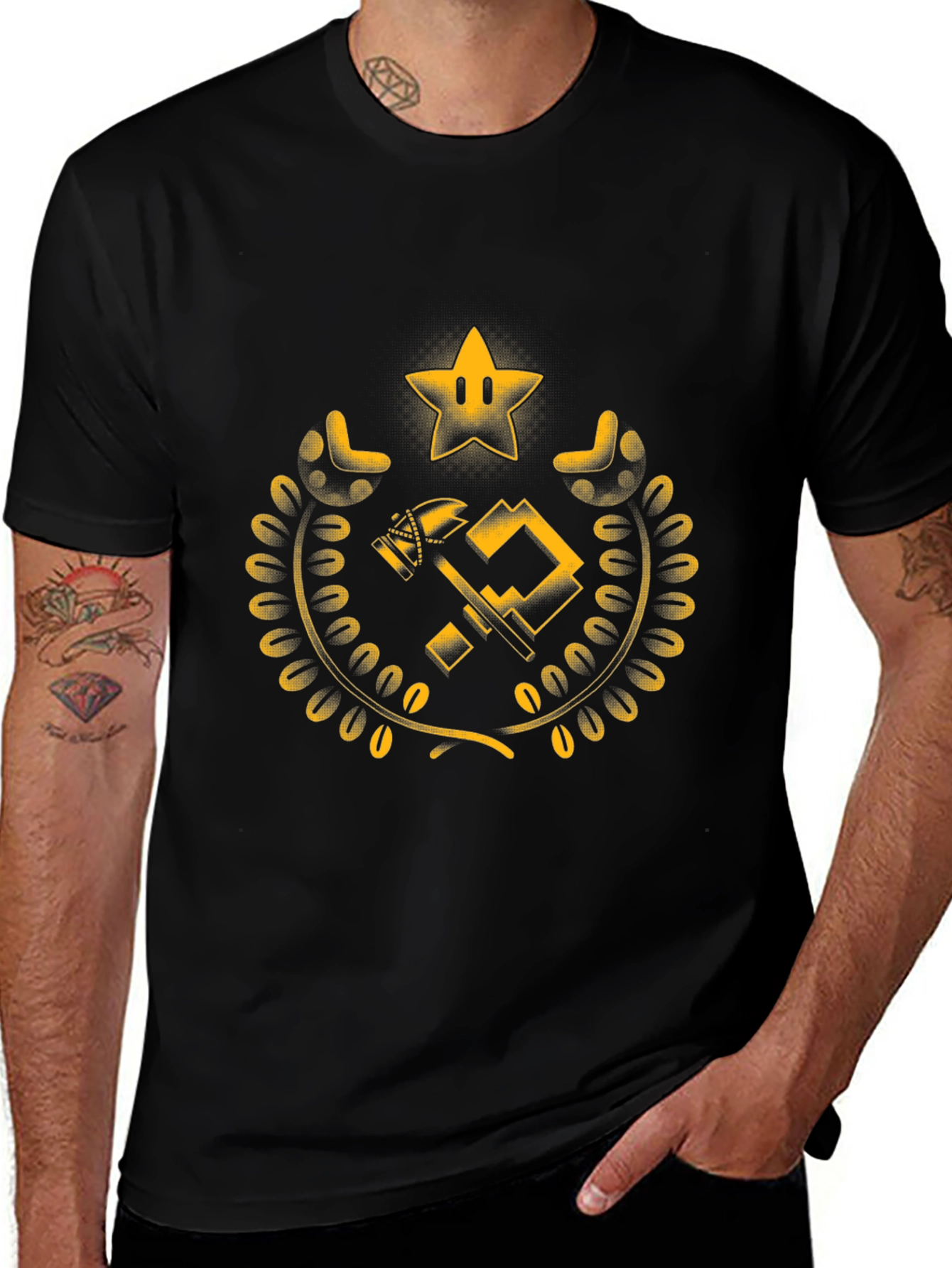 Retro Game Graphic T-Shirt