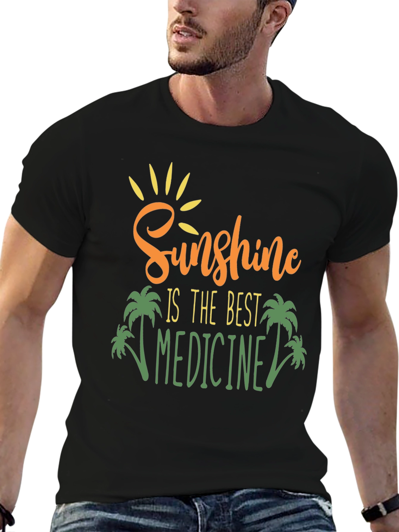 Sunshine is the Best Medicine Graphic Tee
