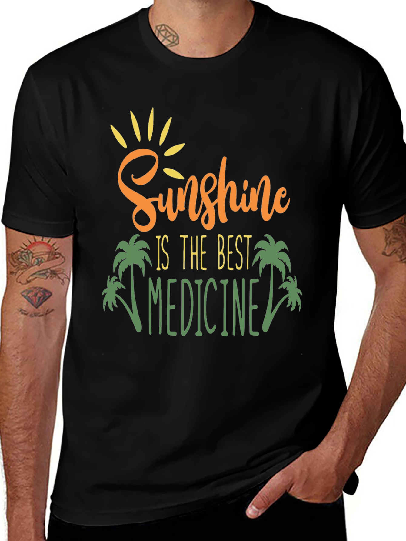 Sunshine is the Best Medicine Graphic Tee