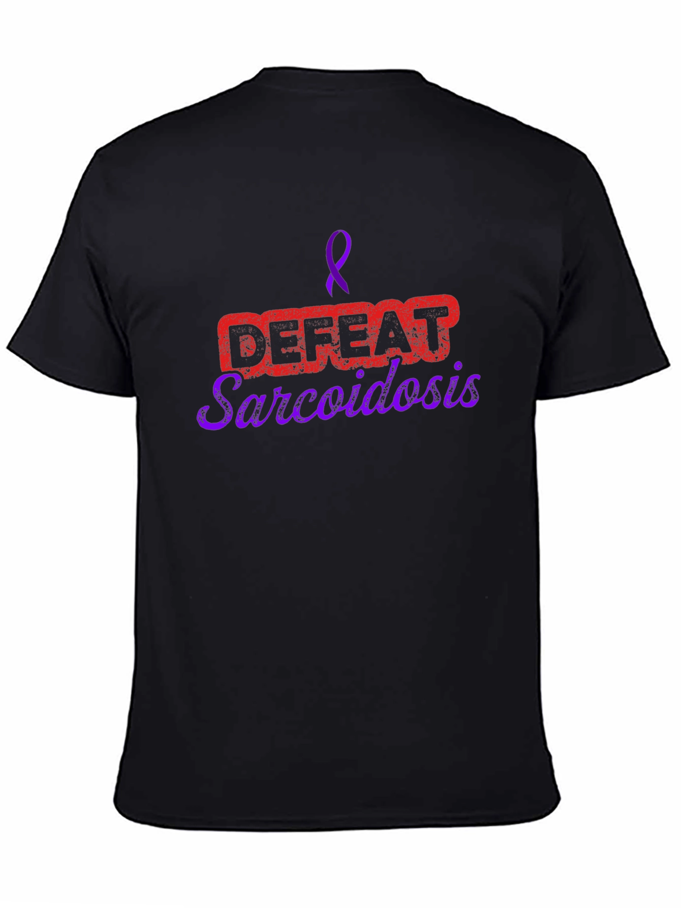 Sarcoidosis Awareness Black T-Shirt