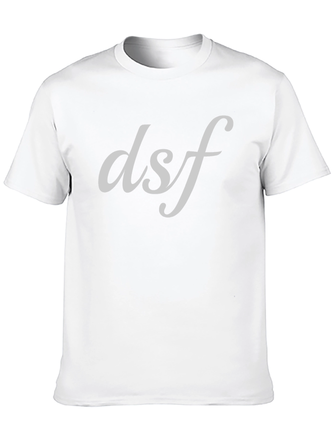 Stylish dsf Graphic Tee - Soft Black Cotton T-Shirt