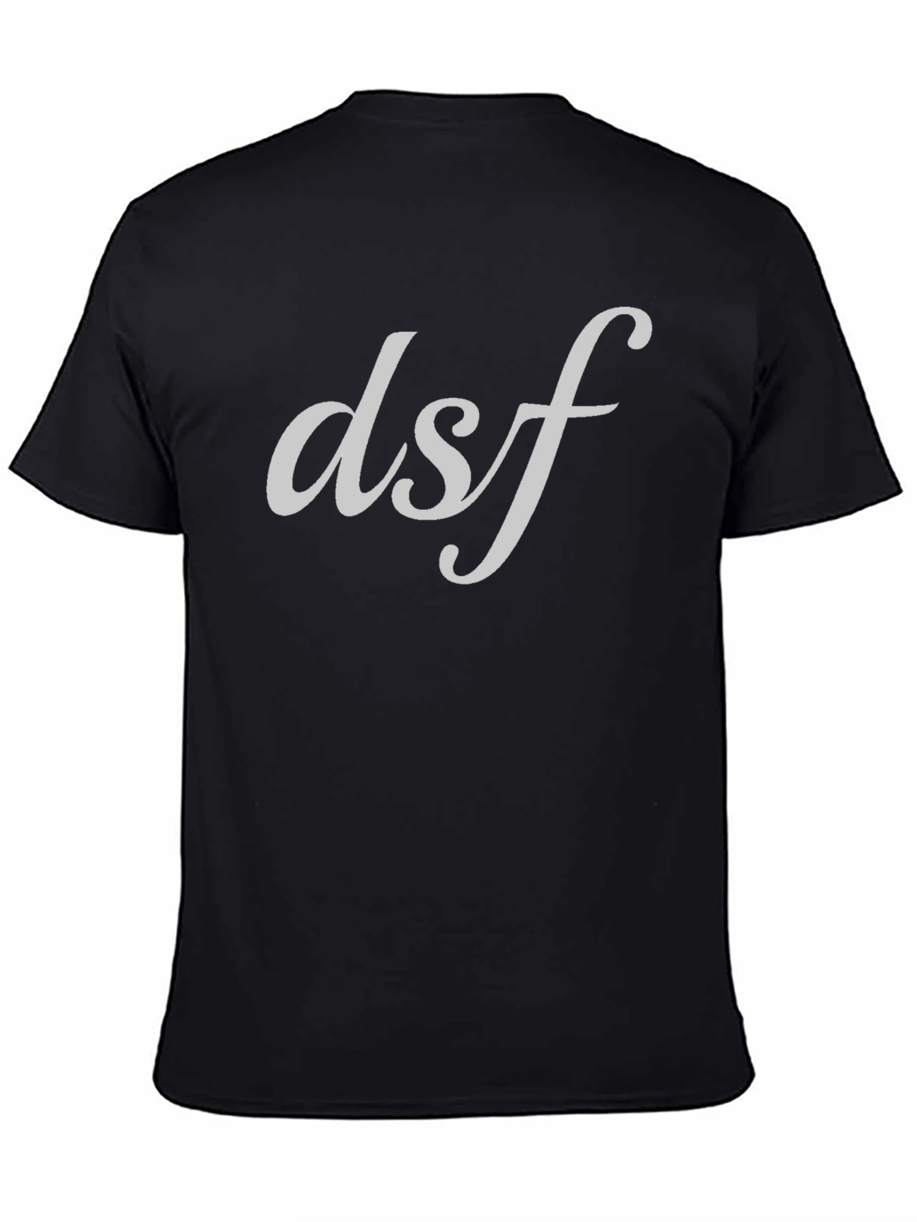 Stylish dsf Graphic Tee - Soft Black Cotton T-Shirt