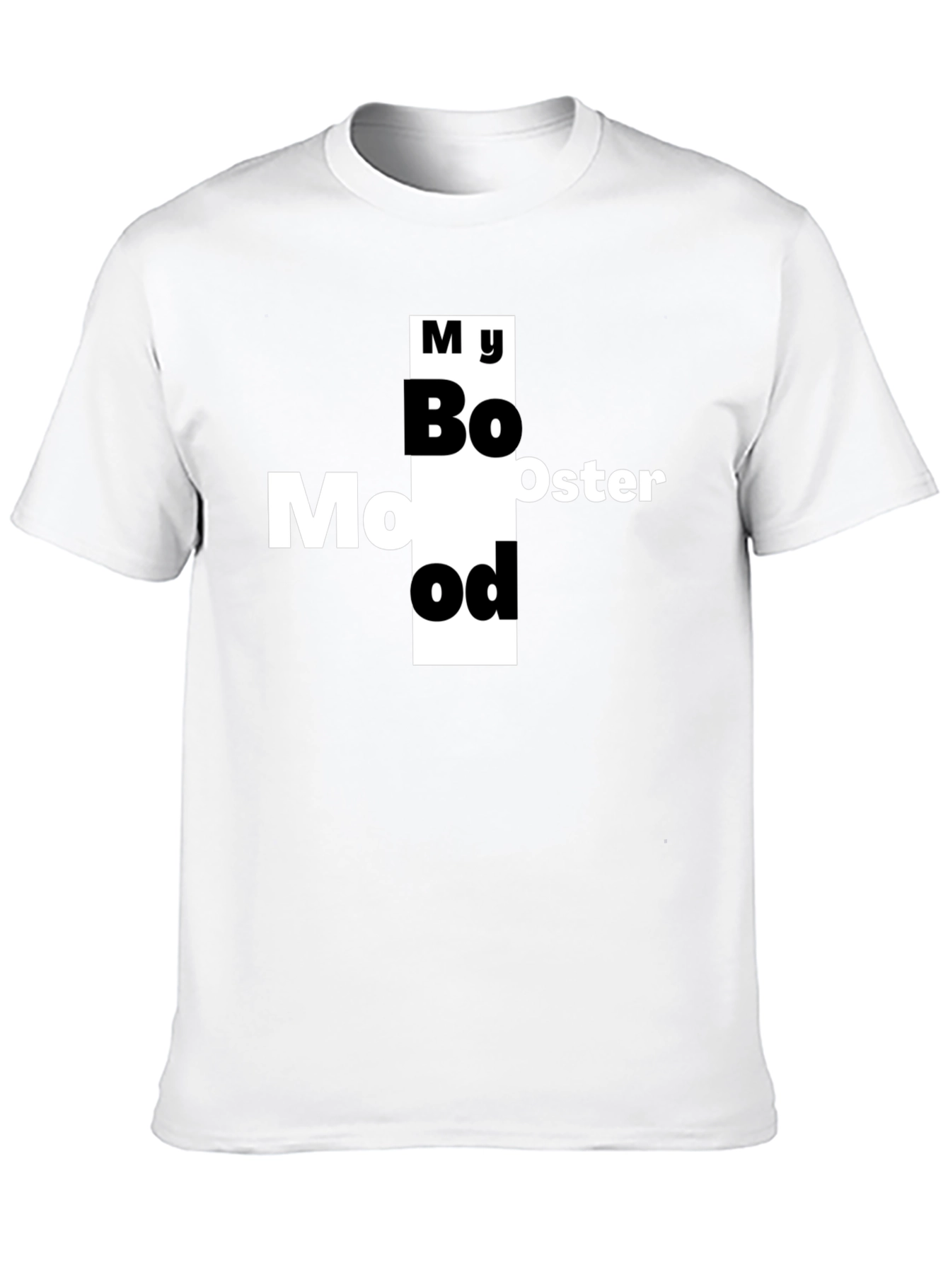 My Mood Booster Graphic T-Shirt - Black