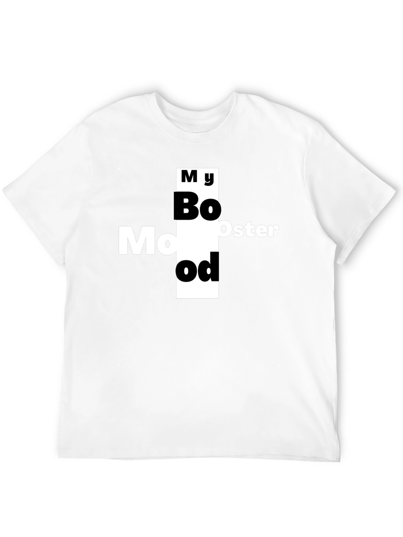 My Mood Booster Graphic T-Shirt - Black