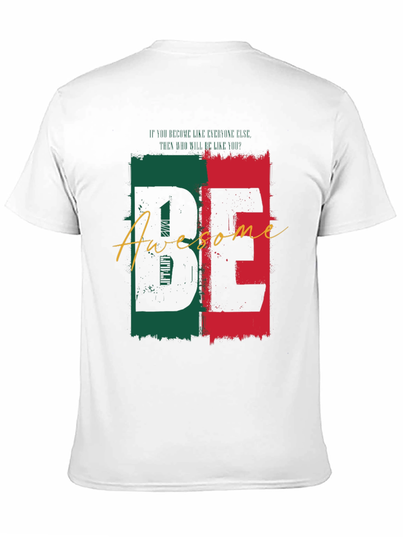Be Awesome Black Graphic Tee