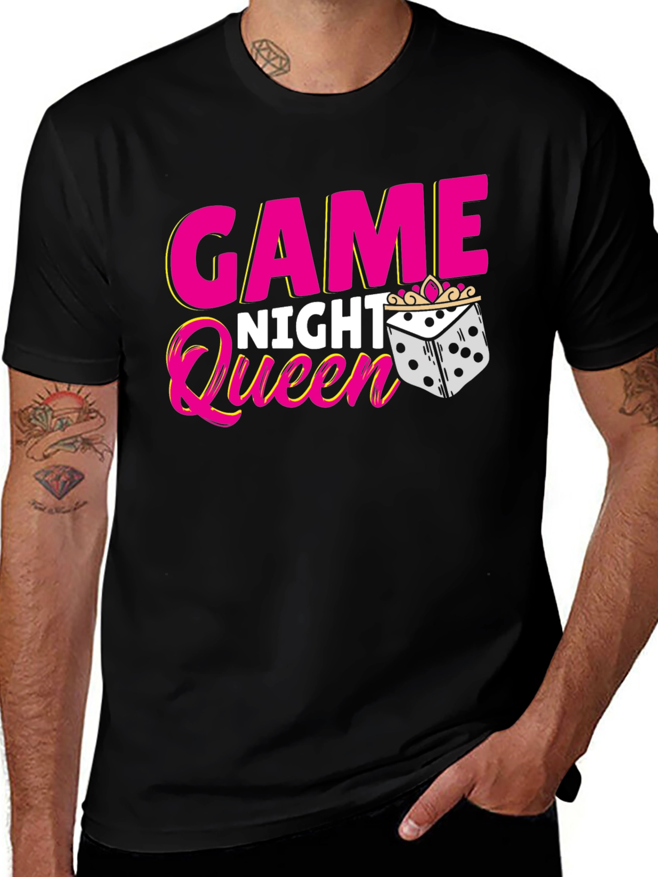 Game Night Queen Graphic Tee
