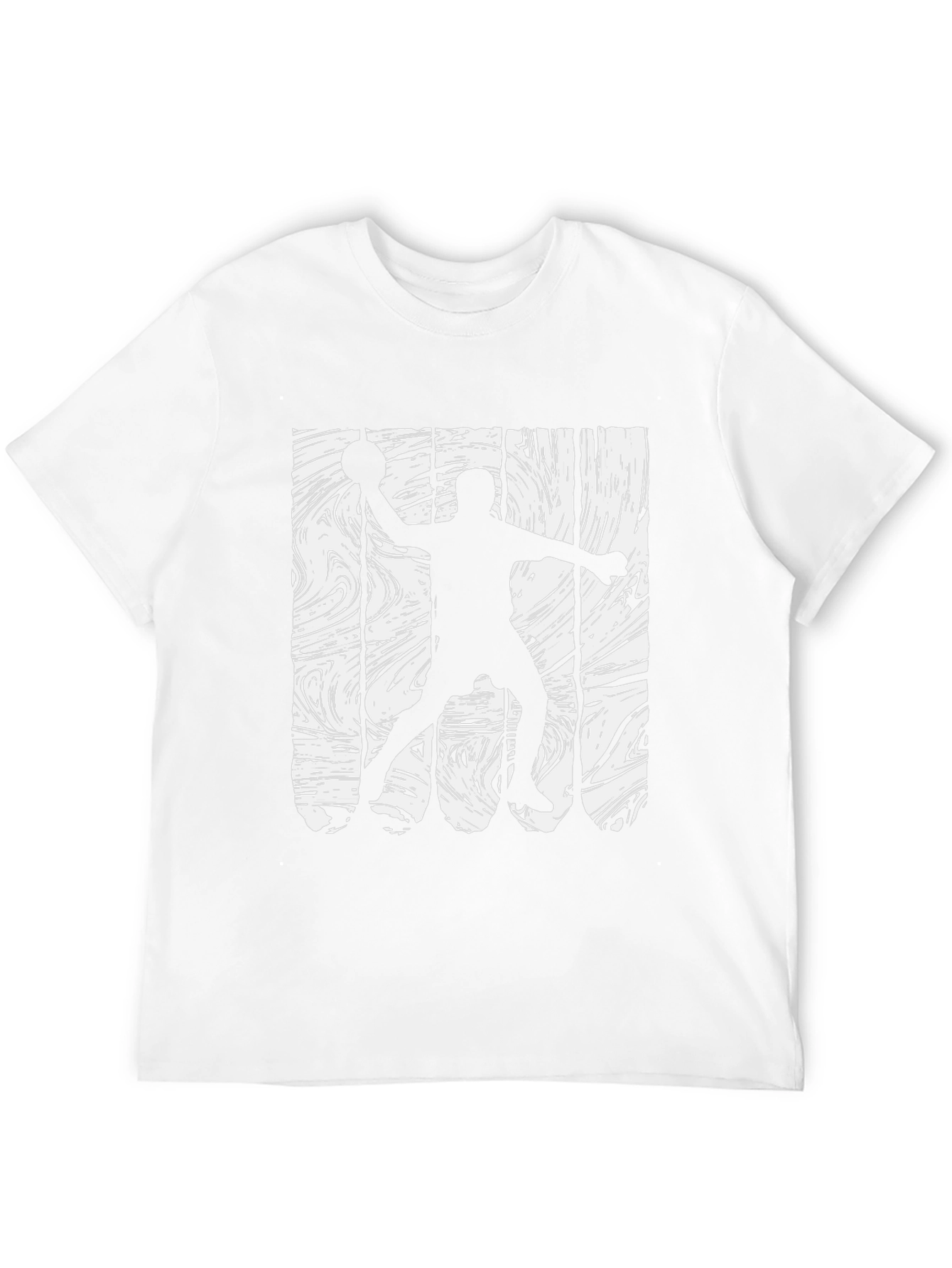 Handball Player Graphic T-Shirt