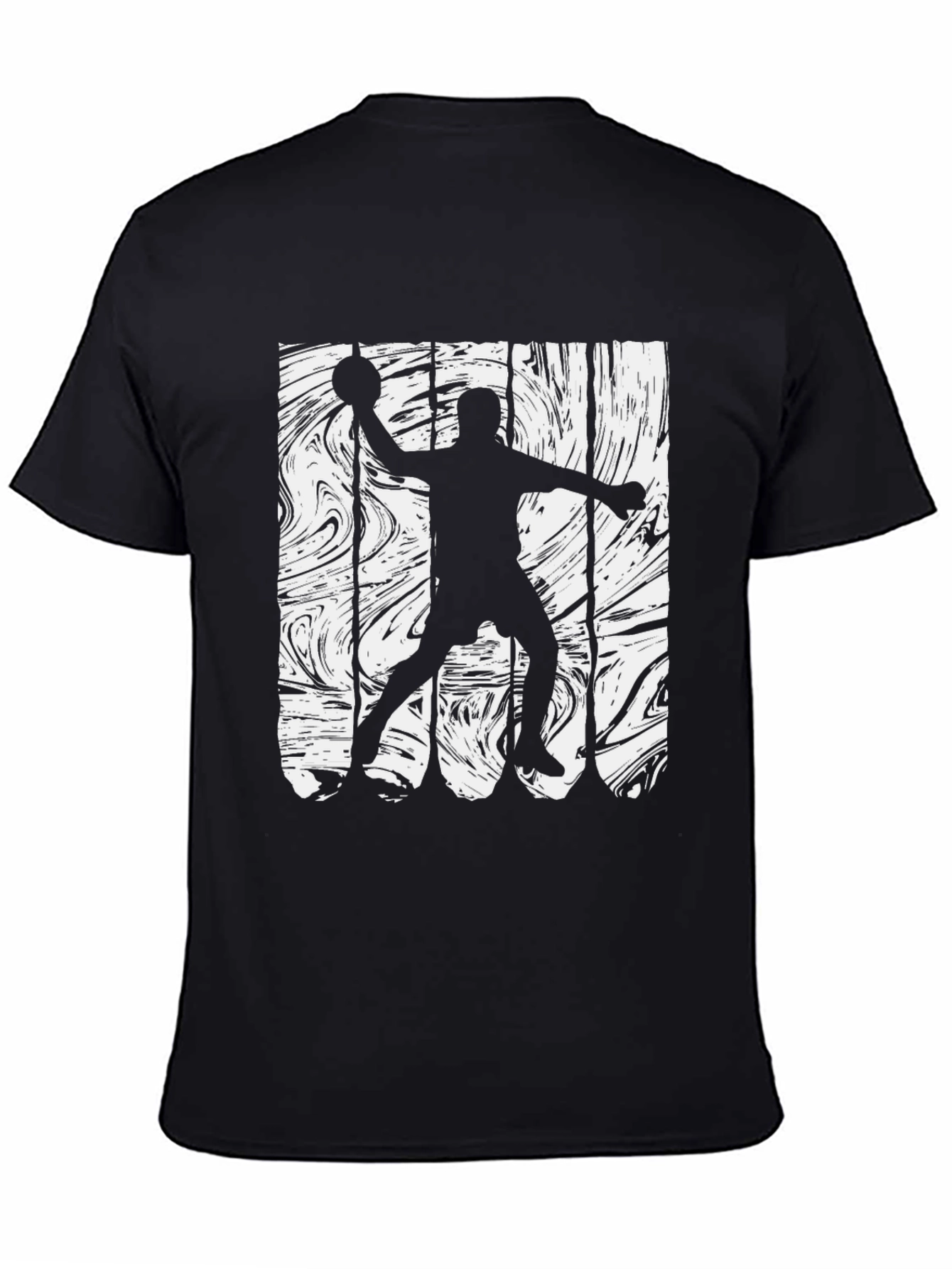 Handball Player Graphic T-Shirt