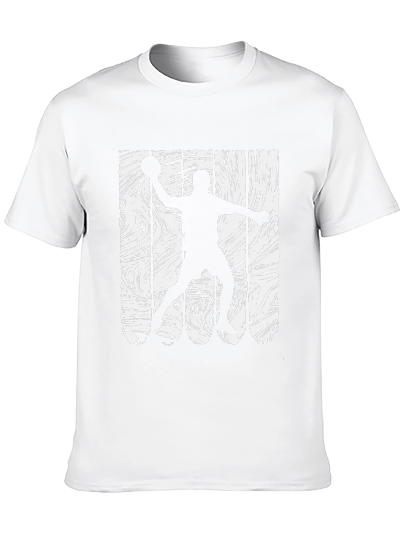 Handball Player Graphic T-Shirt