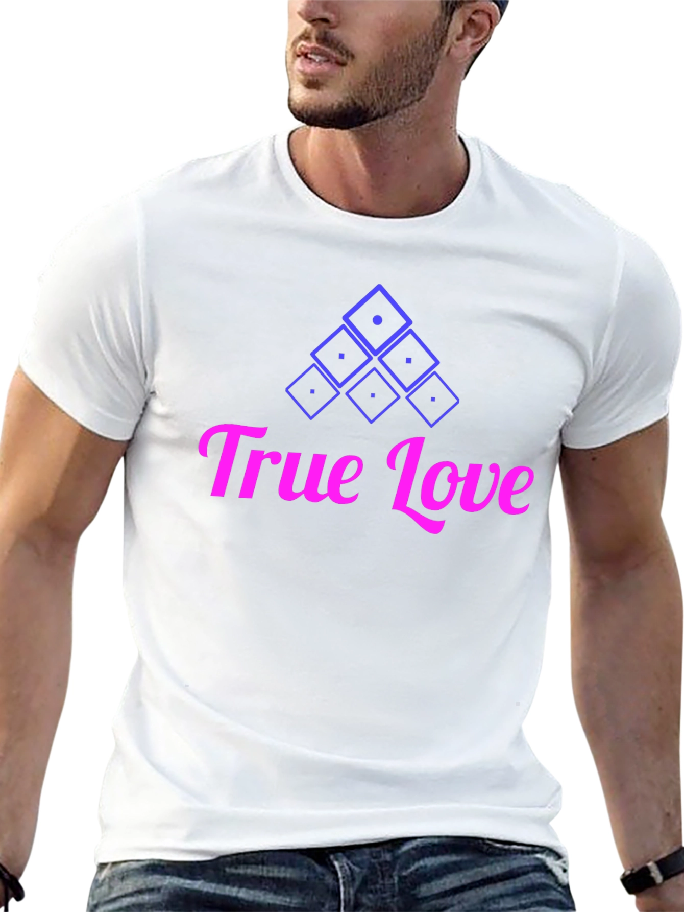 True Love Graphic Tee - Black T-Shirt