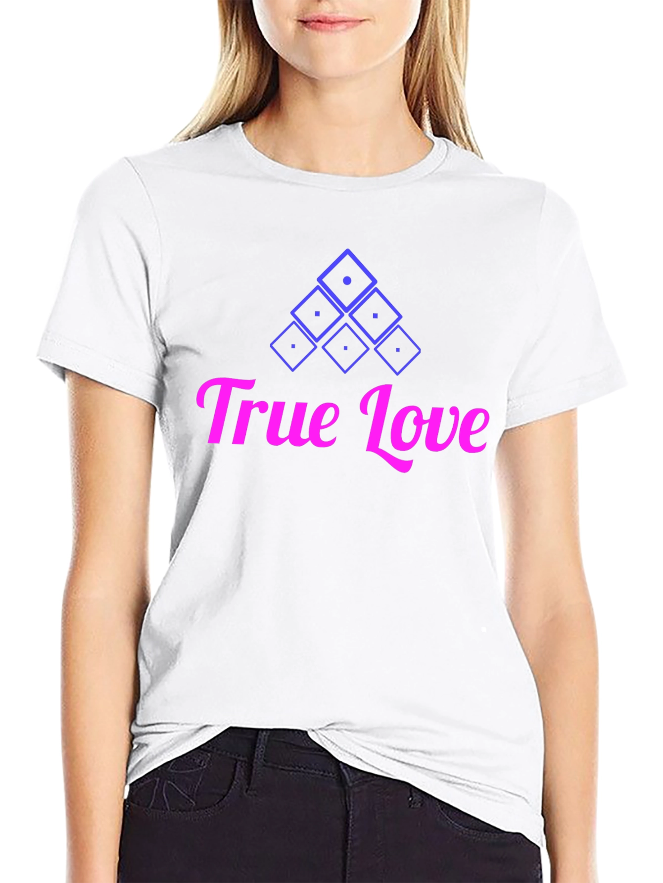 True Love Graphic Tee - Black T-Shirt