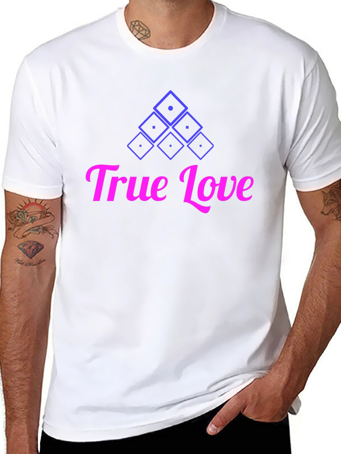 True Love Graphic Tee - Black T-Shirt
