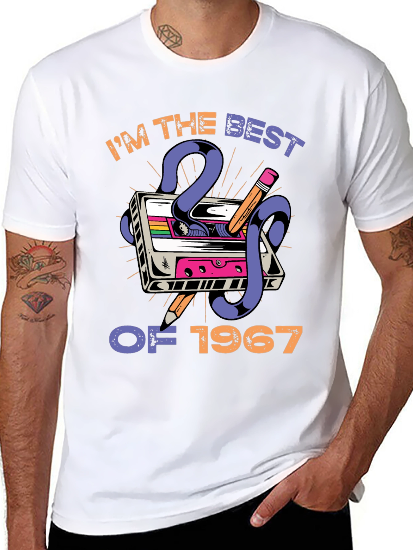 Best of 1967 Cassette Tape Graphic T-Shirt