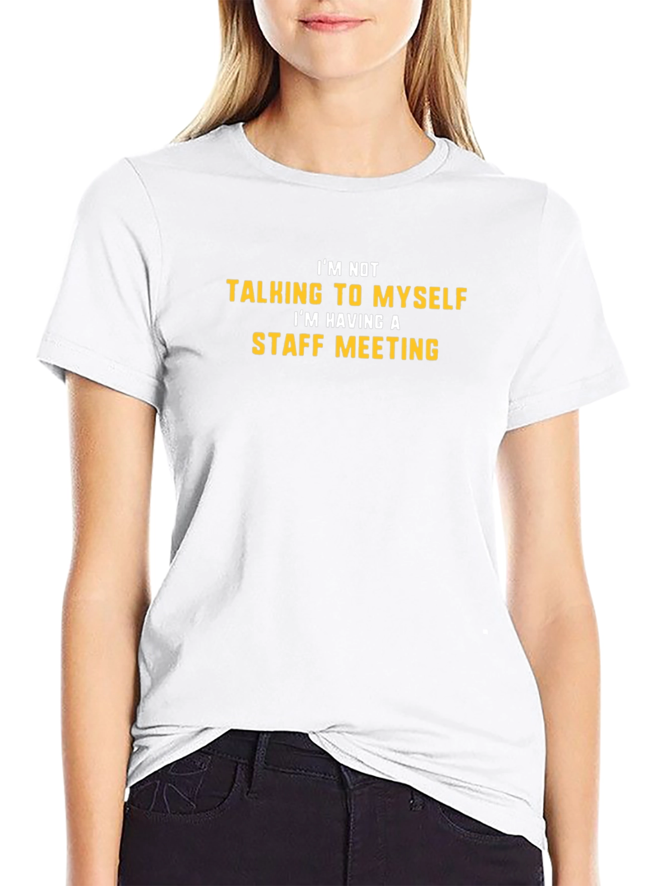 Staff Meeting T-Shirt: Funny Novelty Tee