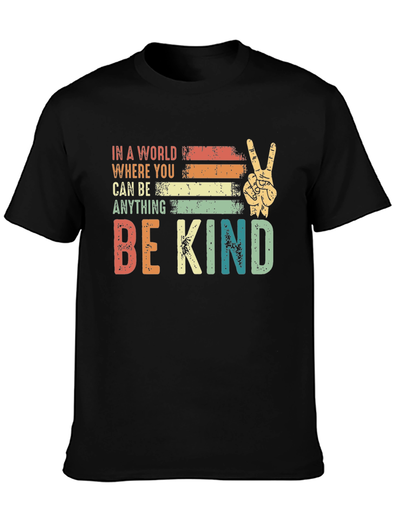 Be Kind T-Shirt: Peace Kindness and Positivity