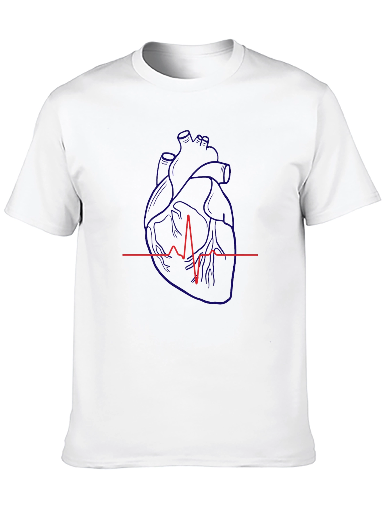 Anatomical Heartbeat Graphic Tee